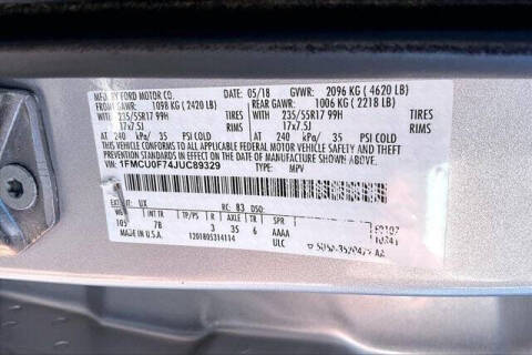 2018 Ford Escape S