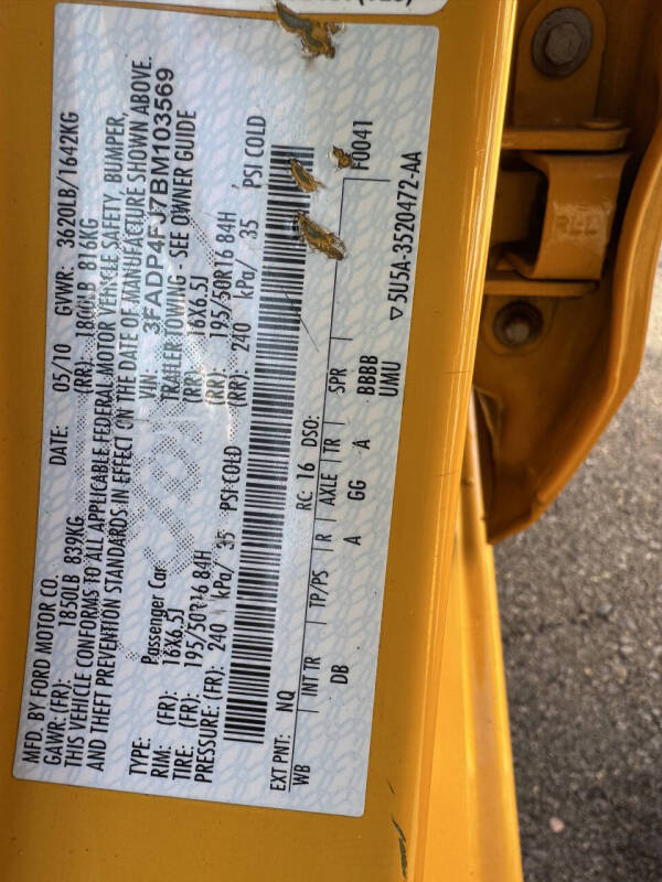 2011 Ford Fiesta SES