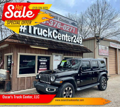 2018 Jeep Wrangler Unlimited for sale at Oscar's Truck Center, LLC in Houston TX