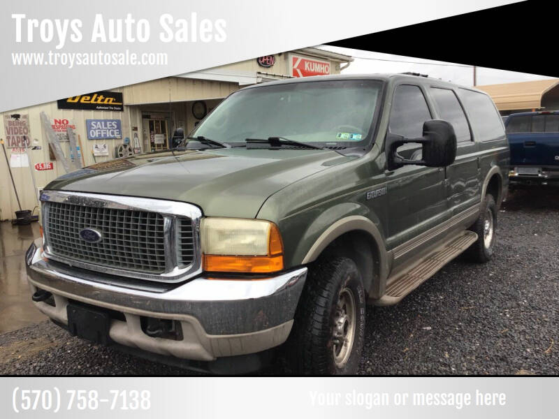2000 Ford Excursion for sale at Troy's Auto Sales in Dornsife PA