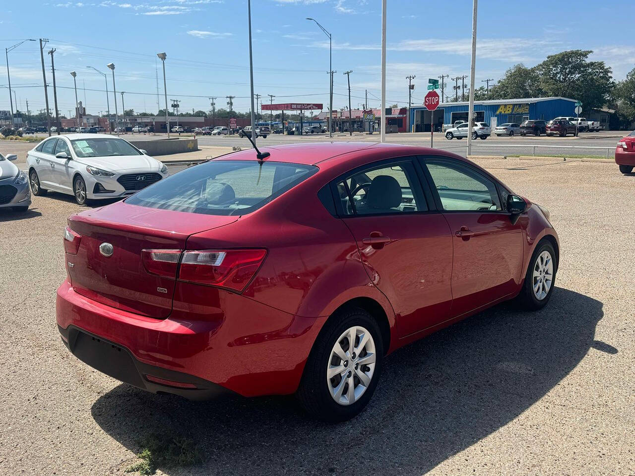 2014 Kia Rio for sale at LEAF AUTO SALE LLC in Lubbock, TX