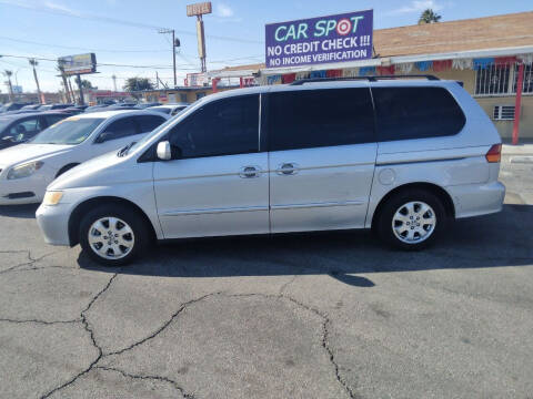 2002 Honda Odyssey for sale at Car Spot in Las Vegas NV