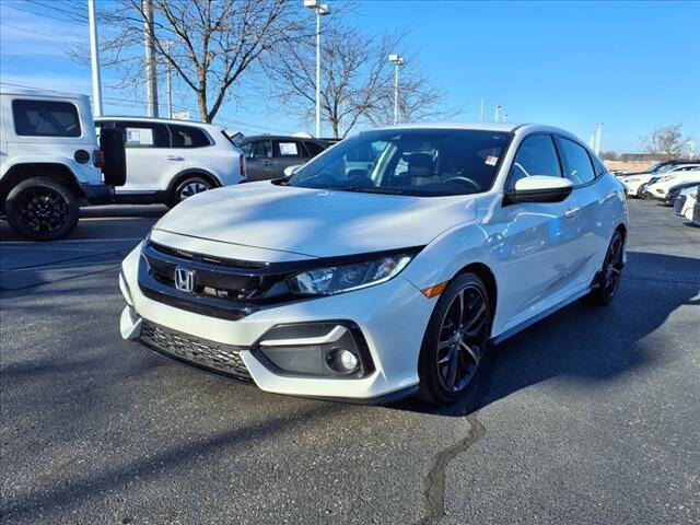 2021 Honda Civic for sale at BASNEY HONDA in Mishawaka IN