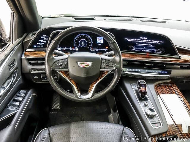 Used 2021 Cadillac Escalade Premium Luxury with VIN 1GYS4BKL6MR214230 for sale in Tinley Park, IL