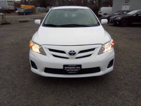 2012 Toyota Corolla for sale at Autoplex Inc in Clinton MD