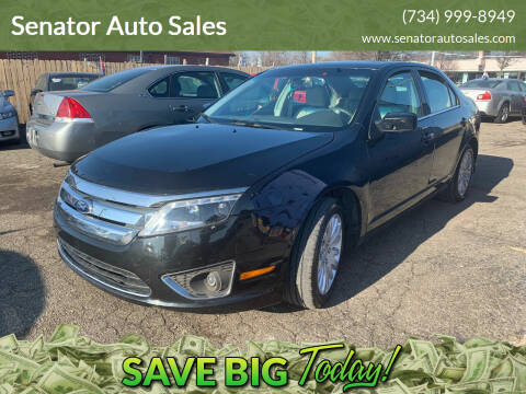 2010 Ford Fusion Hybrid for sale at Senator Auto Sales in Wayne MI