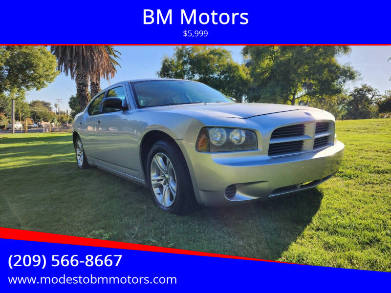 2008 Dodge Charger for sale at BM Motors in Modesto CA