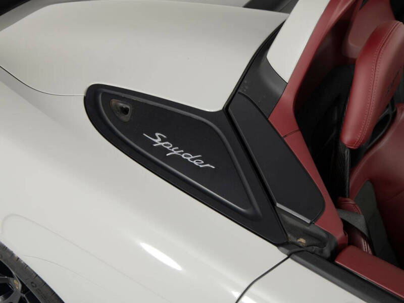 2021 Porsche 718 Boxster Spyder
