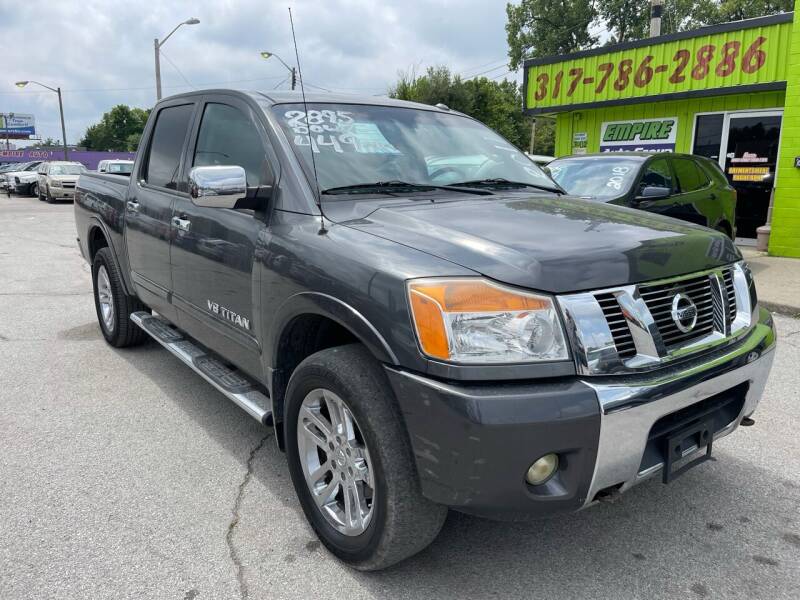 2011 Nissan Titan for sale at Empire Auto Group in Indianapolis IN
