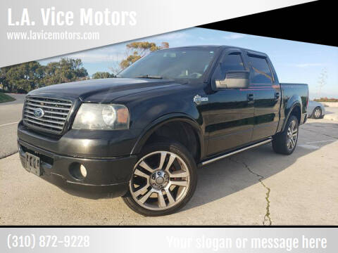 2007 Ford F-150 for sale at L.A. Vice Motors in San Pedro CA