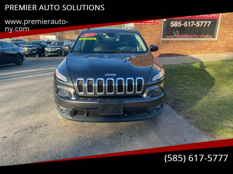 2014 Jeep Cherokee for sale at PREMIER AUTO SOLUTIONS in Spencerport NY