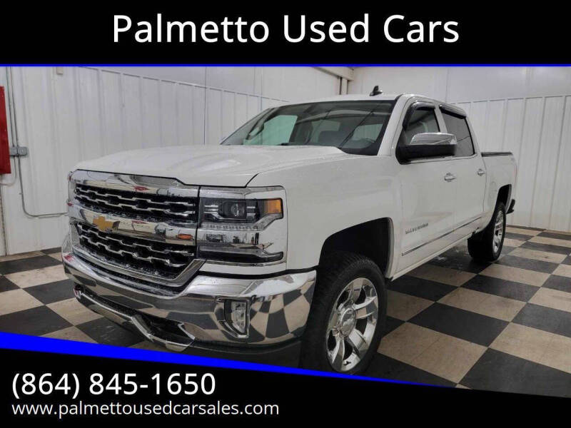 2017 Chevrolet Silverado 1500 for sale at Palmetto Used Cars in Piedmont SC