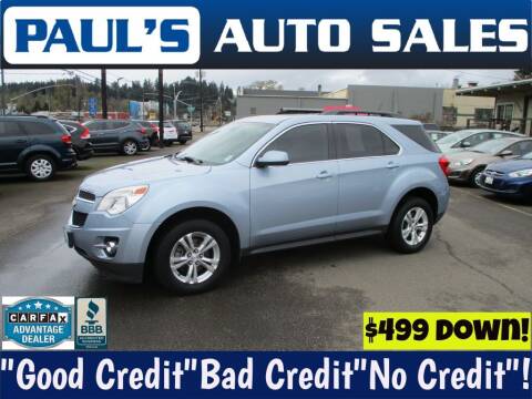 2015 Chevrolet Equinox for sale at Paul's Auto Sales in Eugene OR