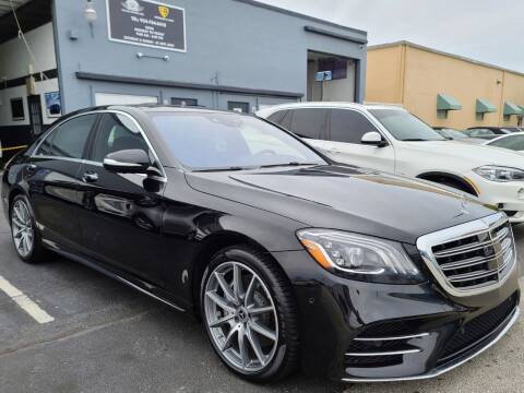 2018 Mercedes-Benz S-Class for sale at Preowned FL Autos in Pompano Beach FL