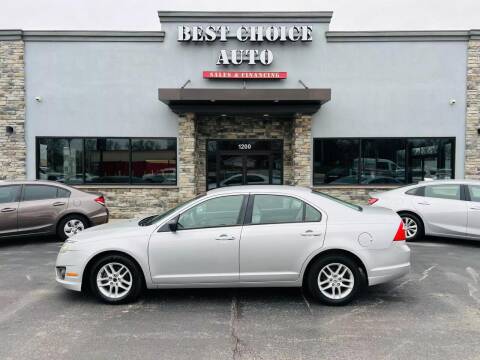 2012 Ford Fusion for sale at Best Choice Auto in Evansville IN