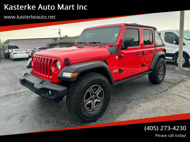 2019 Jeep Wrangler Unlimited for sale at Kasterke Auto Mart Inc in Shawnee OK