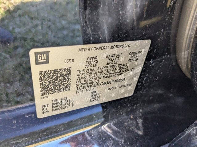 2018 Chevrolet Tahoe LT