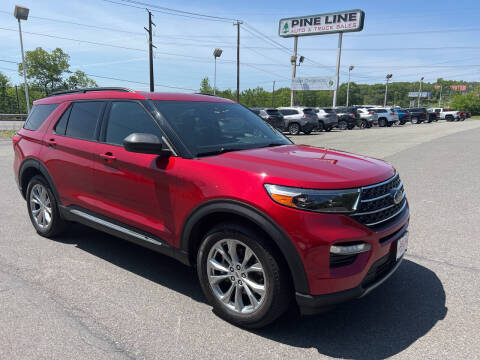2020 Ford Explorer for sale at Pine Line Auto in Olyphant PA