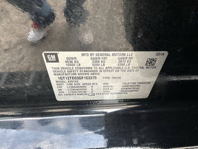 2016 GMC Sierra 2500HD