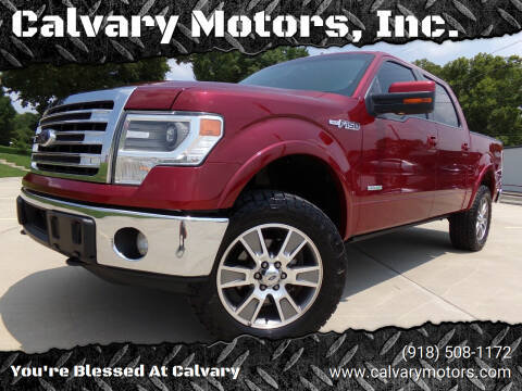 2014 Ford F-150 for sale at Calvary Motors, Inc. in Bixby OK