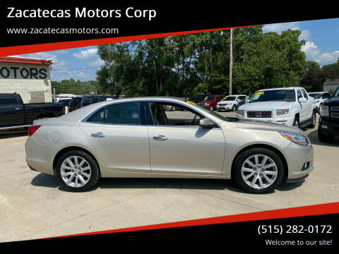 2013 Chevrolet Malibu for sale at Zacatecas Motors Corp in Des Moines IA