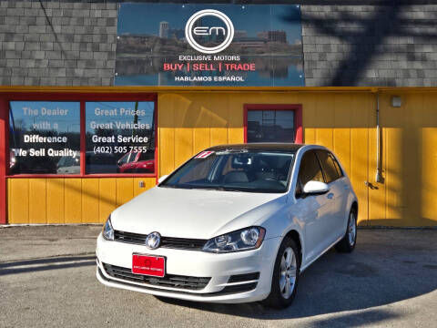 2017 Volkswagen Golf for sale at Exclusive Motors in Omaha NE