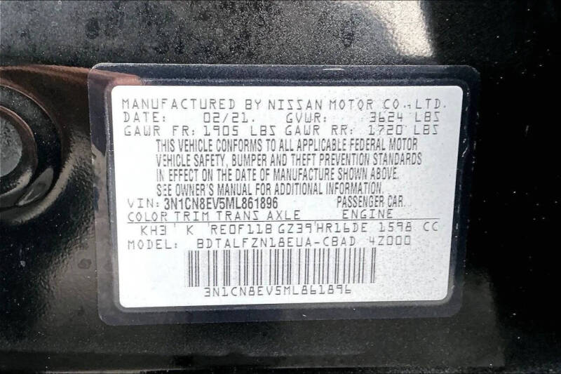 2021 Nissan Versa SV