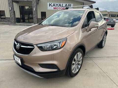 2018 Buick Encore for sale at KAYALAR MOTORS SUPPORT CENTER in Houston TX