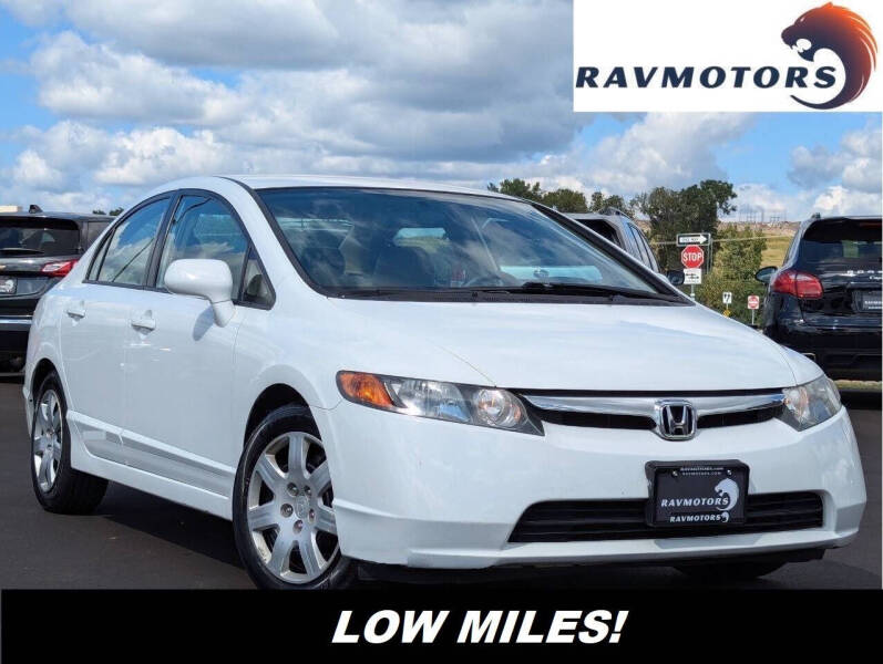 2007 Honda Civic for sale at RAVMOTORS- Burnsville in Burnsville MN