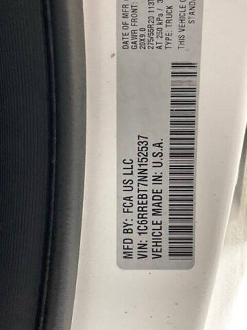2022 RAM 1500