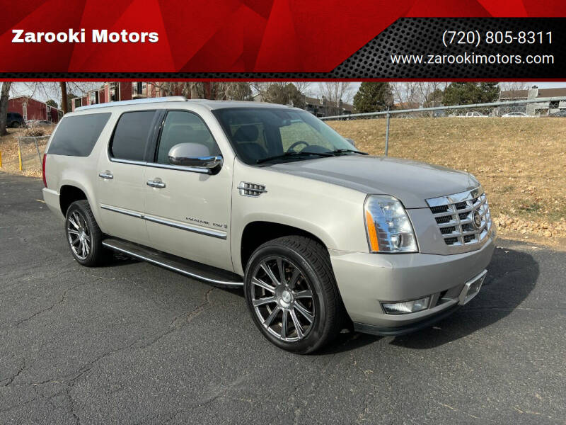 2007 Cadillac Escalade ESV for sale at Zarooki Motors in Englewood CO