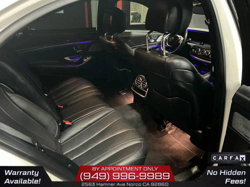 2017 Mercedes-Benz S-Class S 550