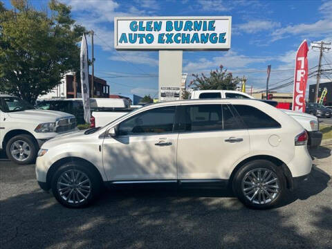 2013 Lincoln MKX for sale at Glen Burnie Auto Exchange in Glen Burnie MD