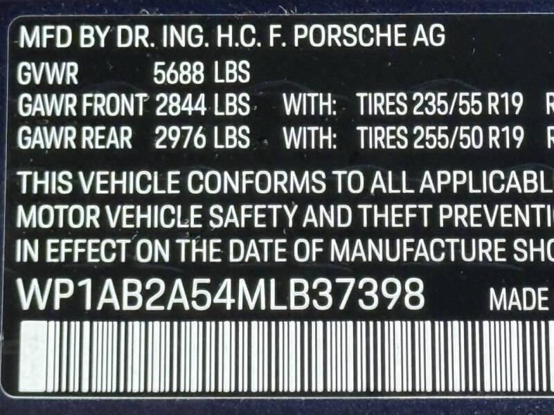 2021 Porsche Macan S