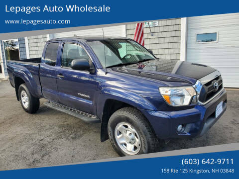 2012 Toyota Tacoma for sale at Lepages Auto Wholesale in Kingston NH