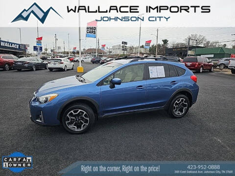 2016 Subaru Crosstrek for sale at WALLACE IMPORTS OF JOHNSON CITY in Johnson City TN