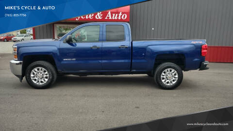 2015 Chevrolet Silverado 2500HD for sale at MIKE'S CYCLE & AUTO in Connersville IN