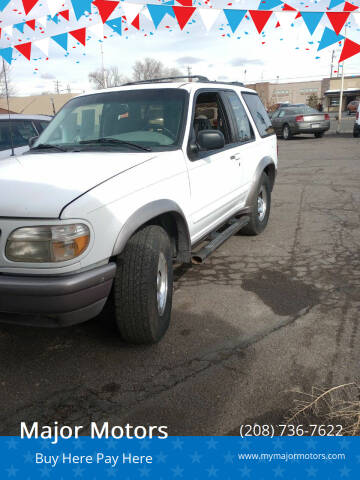 1997 Ford Explorer for sale at Major Motors in Twin Falls ID