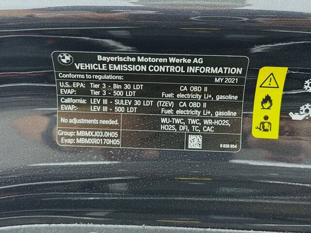 2021 BMW X5 xDrive45e