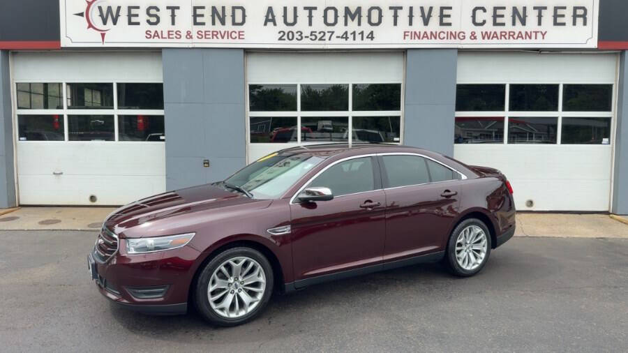 Red 2018 Ford Taurus Limited Limited 4dr Sedan 1