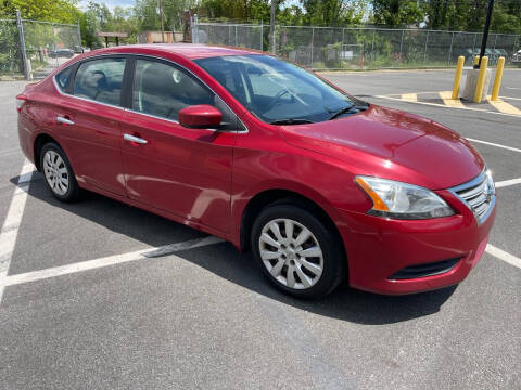 2014 Nissan Sentra for sale at LAC Auto Group in Hasbrouck Heights NJ