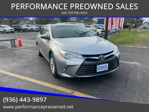 2017 Toyota Camry for sale at PERFORMANCE PREOWNED SALES in Conroe TX