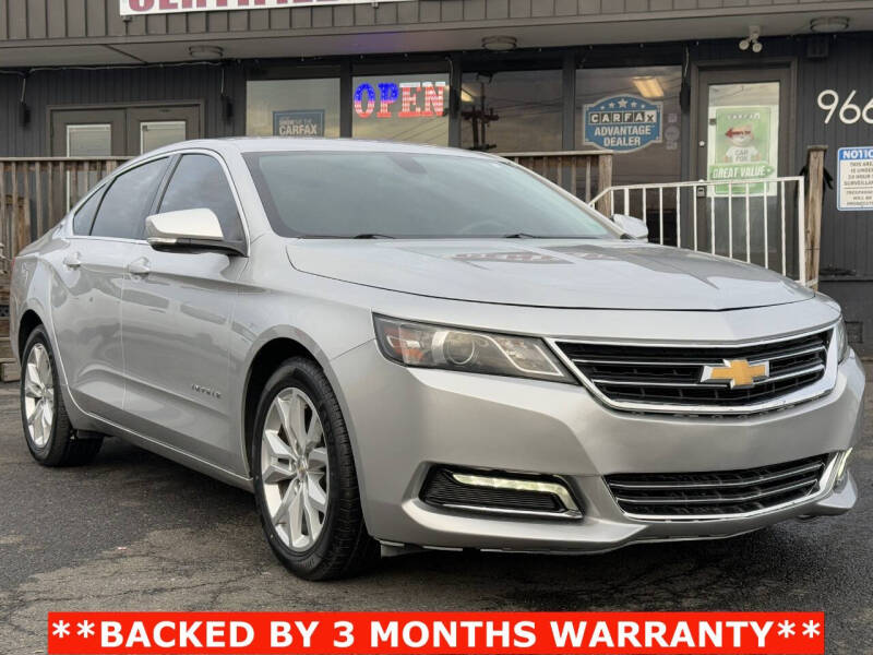 2019 Chevrolet Impala for sale at CERTIFIED CAR CENTER in Fairfax VA