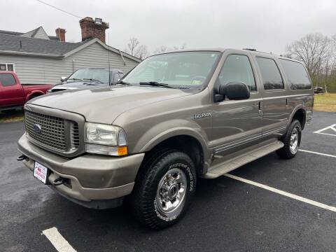 2003 Ford Excursion for sale at MBL Auto Woodford in Woodford VA