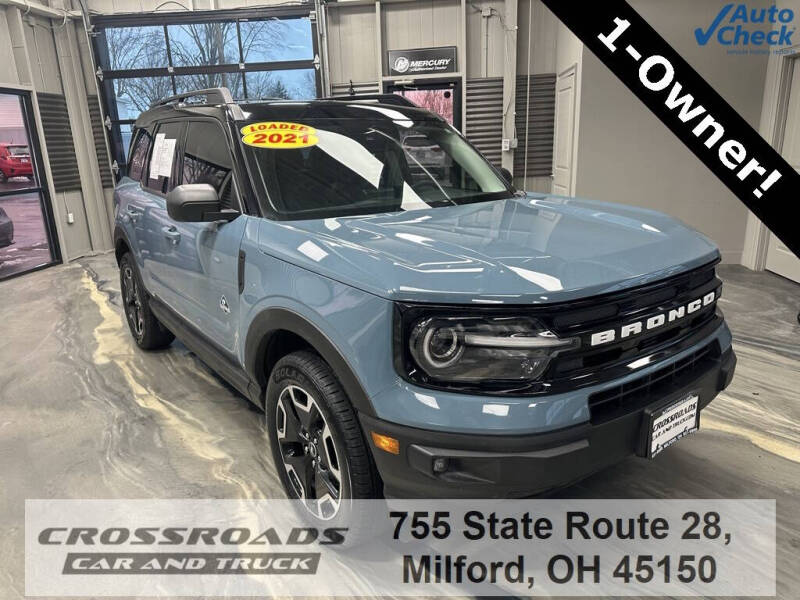 2021 Ford Bronco Sport for sale at Crossroads Car and Truck - Crossroads Car & Truck - Milford in Milford OH