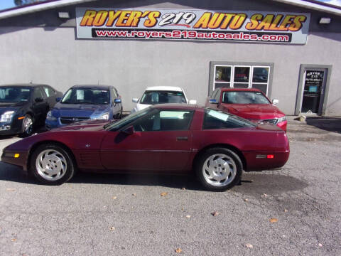 1993 Chevrolet Corvette for sale at ROYERS 219 AUTO SALES in Dubois PA