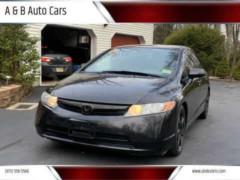 2008 Honda Civic for sale at A & B Auto Cars in Newark NJ