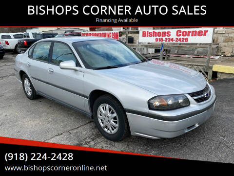 2003 Chevrolet Impala for sale at BISHOPS CORNER AUTO SALES in Sapulpa OK