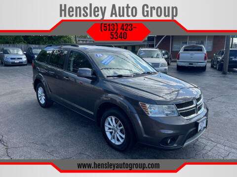 2015 Dodge Journey for sale at Hensley Auto Group in Middletown OH
