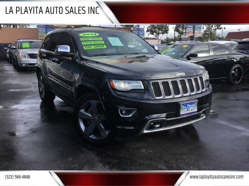 2014 Jeep Grand Cherokee for sale at LA PLAYITA AUTO SALES INC in South Gate CA